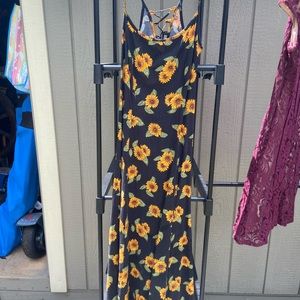sweet sunflower dress